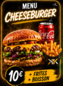 Menu Cheeseburger